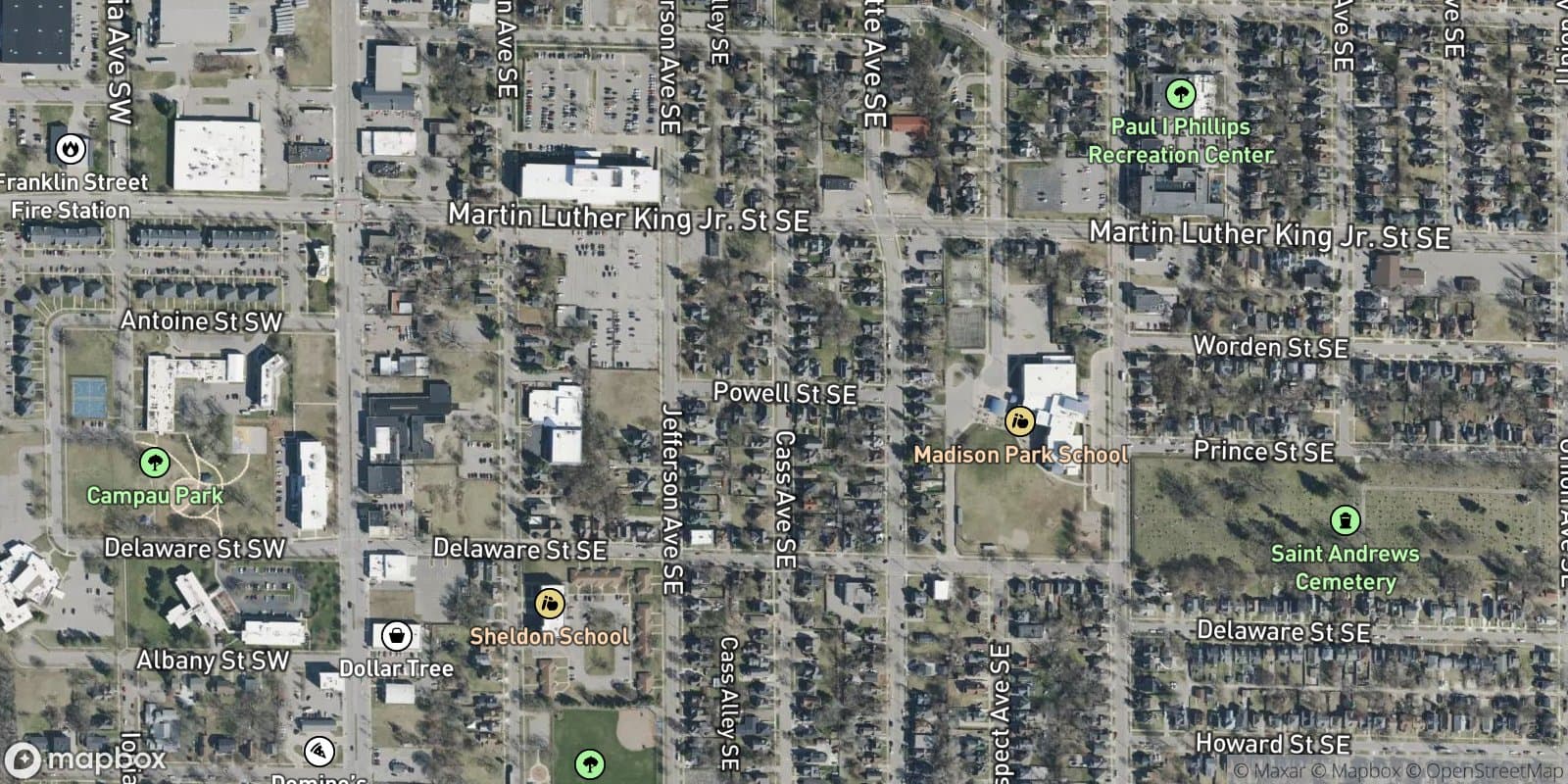 E. Powell'S Sub. — satellite view