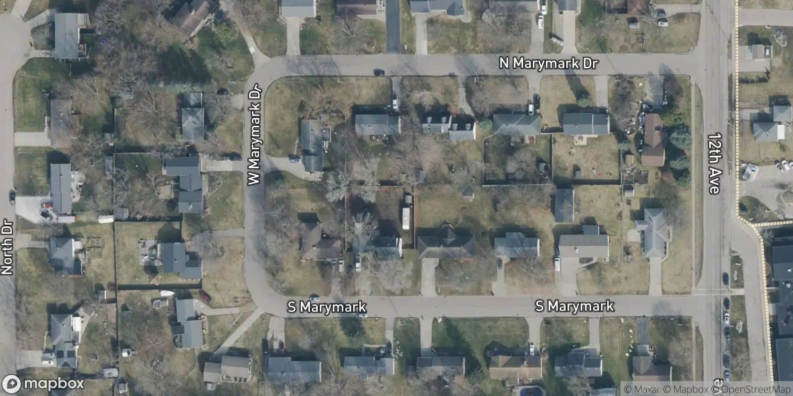 Sunset Acres — satellite view