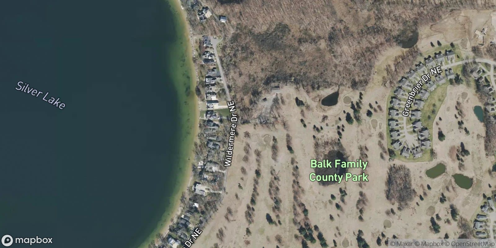 Wildemere Park — satellite view