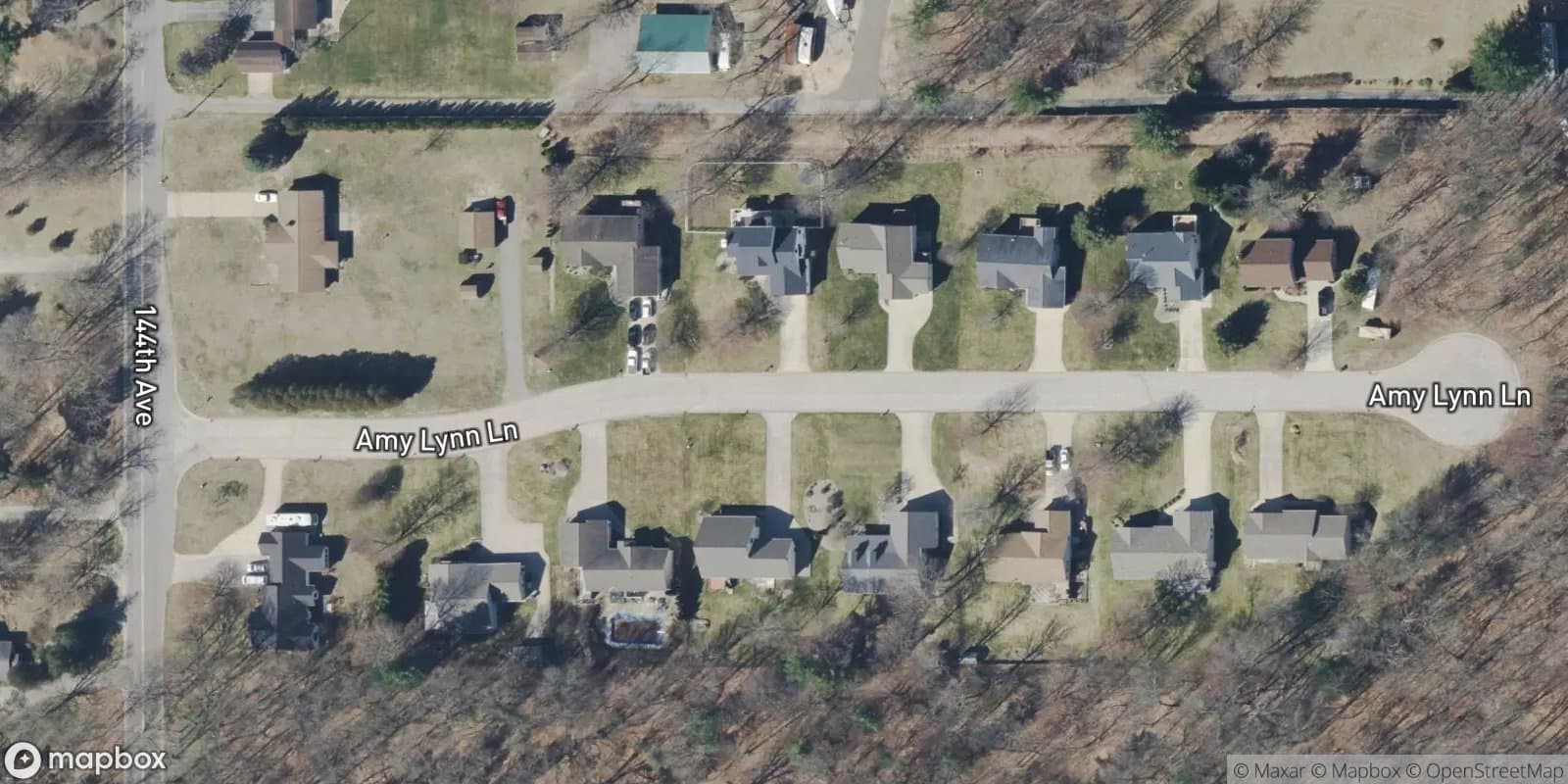 Whispering Oakes Sub — satellite view