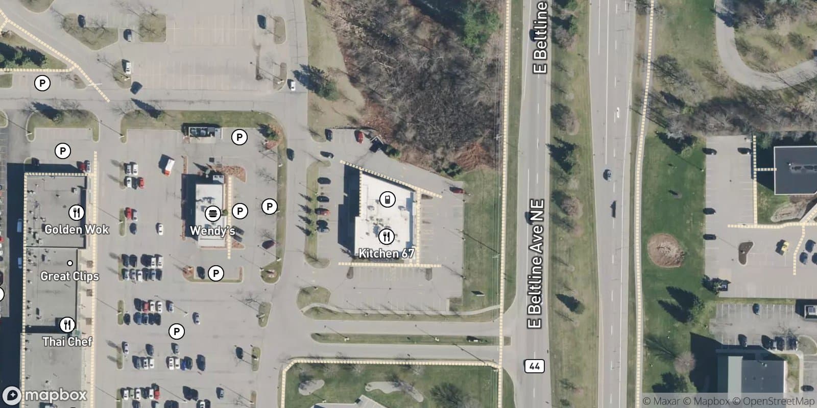 Kitchen 67 Condominium — satellite view