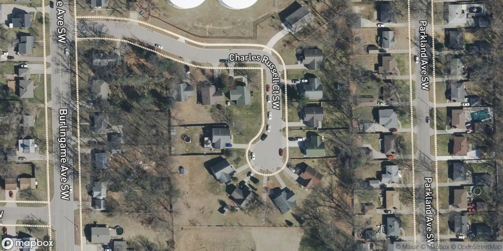 Millennium Plat — satellite view