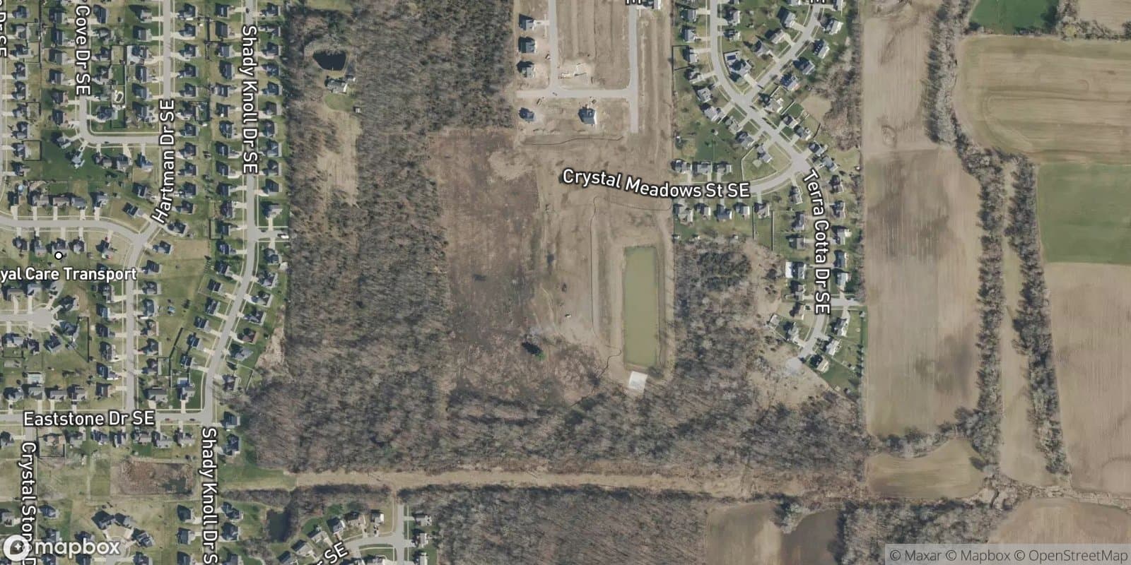 Hoffman Meadows No.2 — satellite view