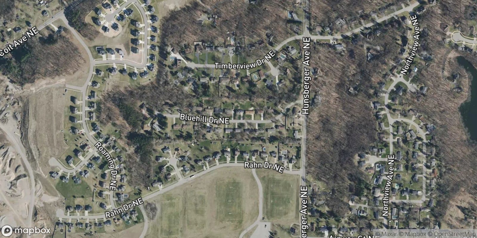 Hunsberger Place Plat — satellite view