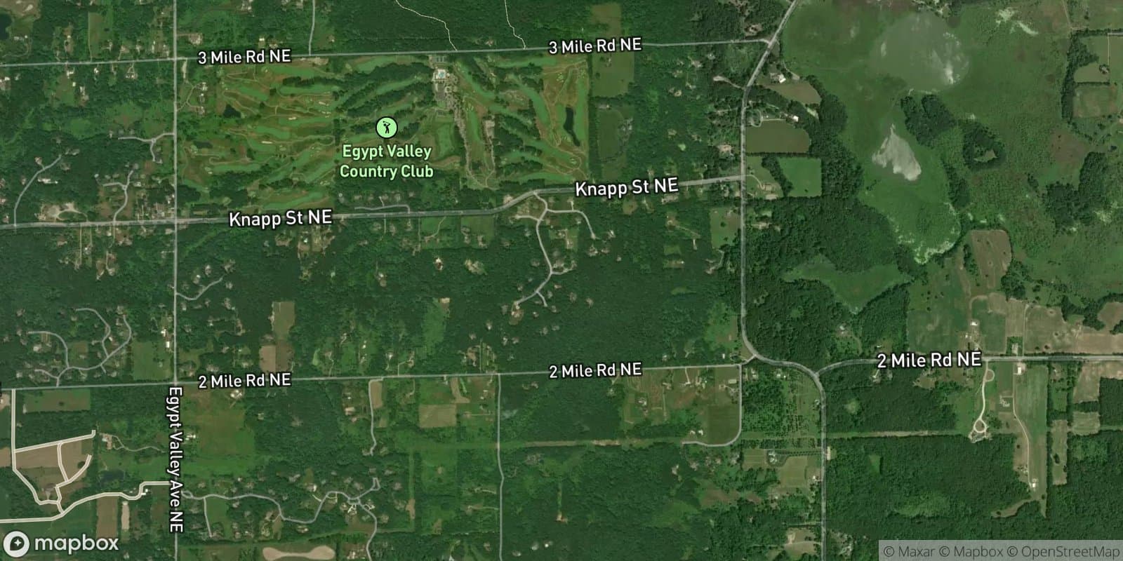 Valley Ridge Country Club Estates — satellite view