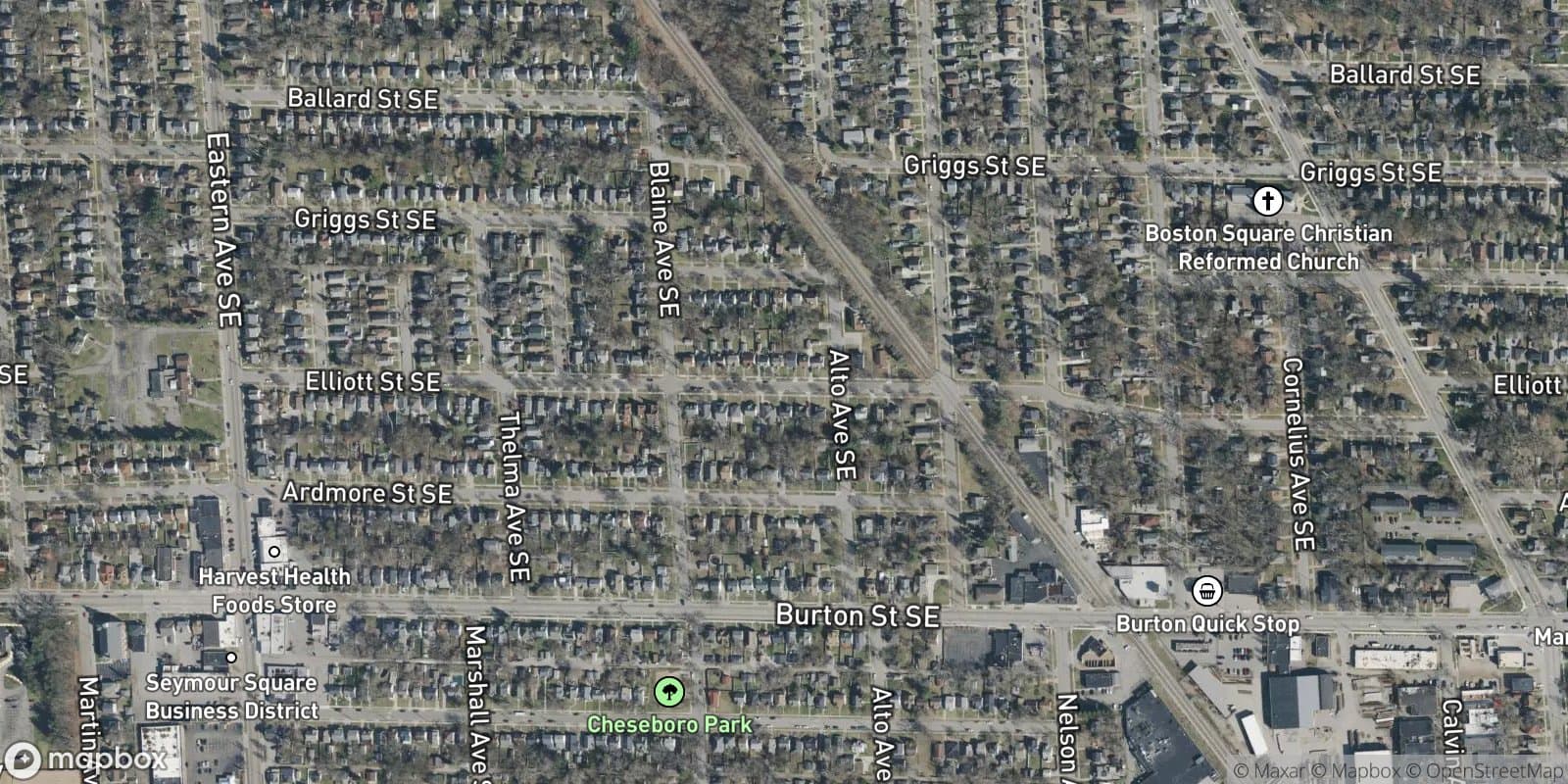 Oak Park Add. — satellite view
