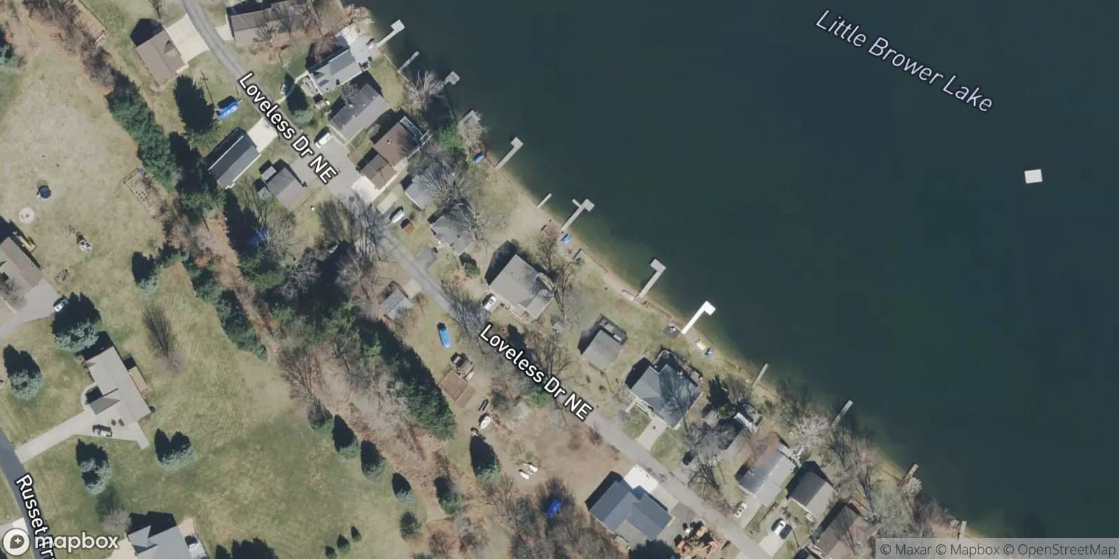 Loveless Plat No.1 — satellite view