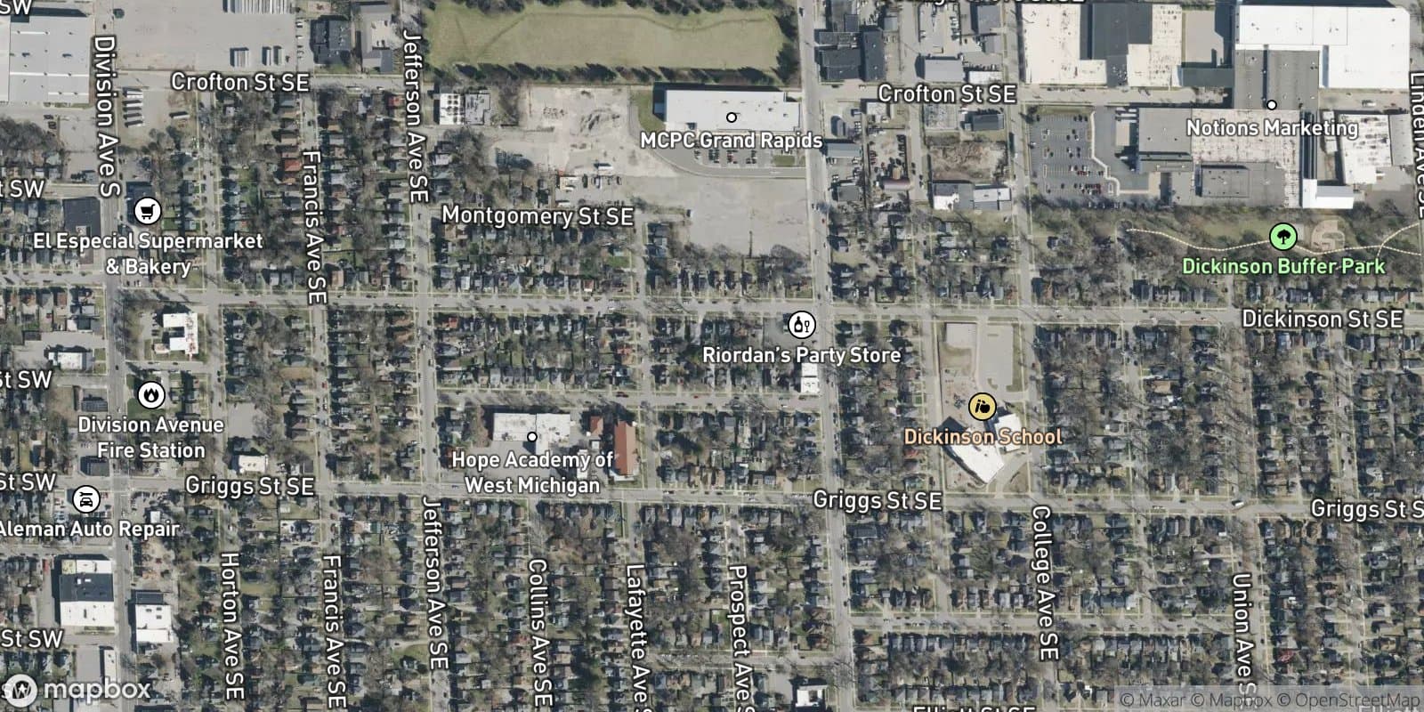 Reynolds & Franklin'S Add. — satellite view