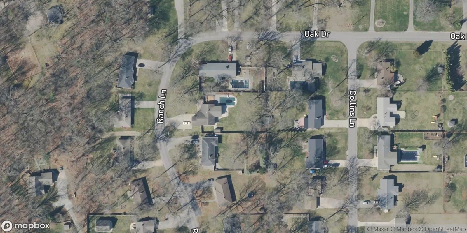Ranch House Acres Resub — satellite view