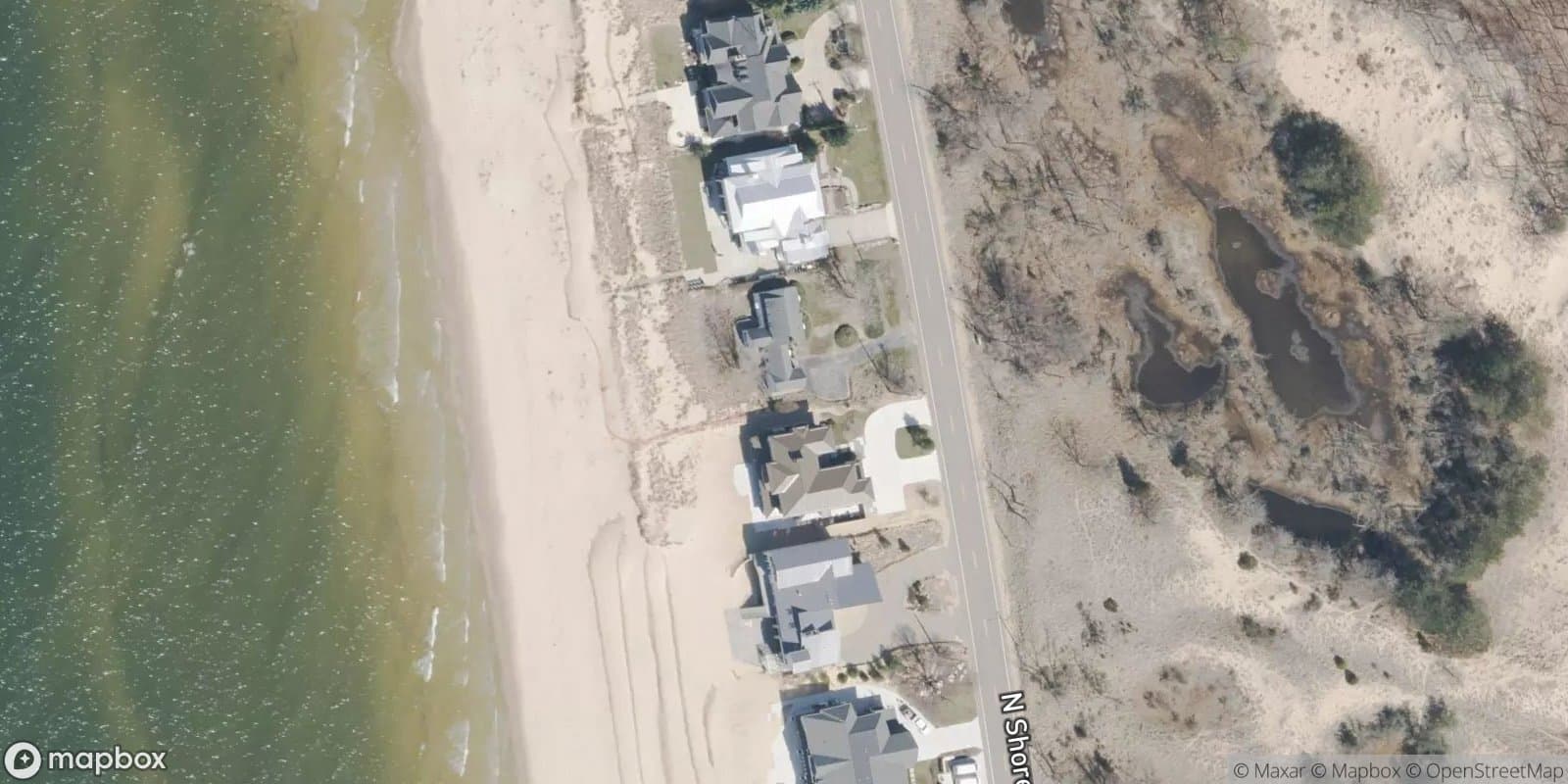 North Shore Sub No 1 — satellite view