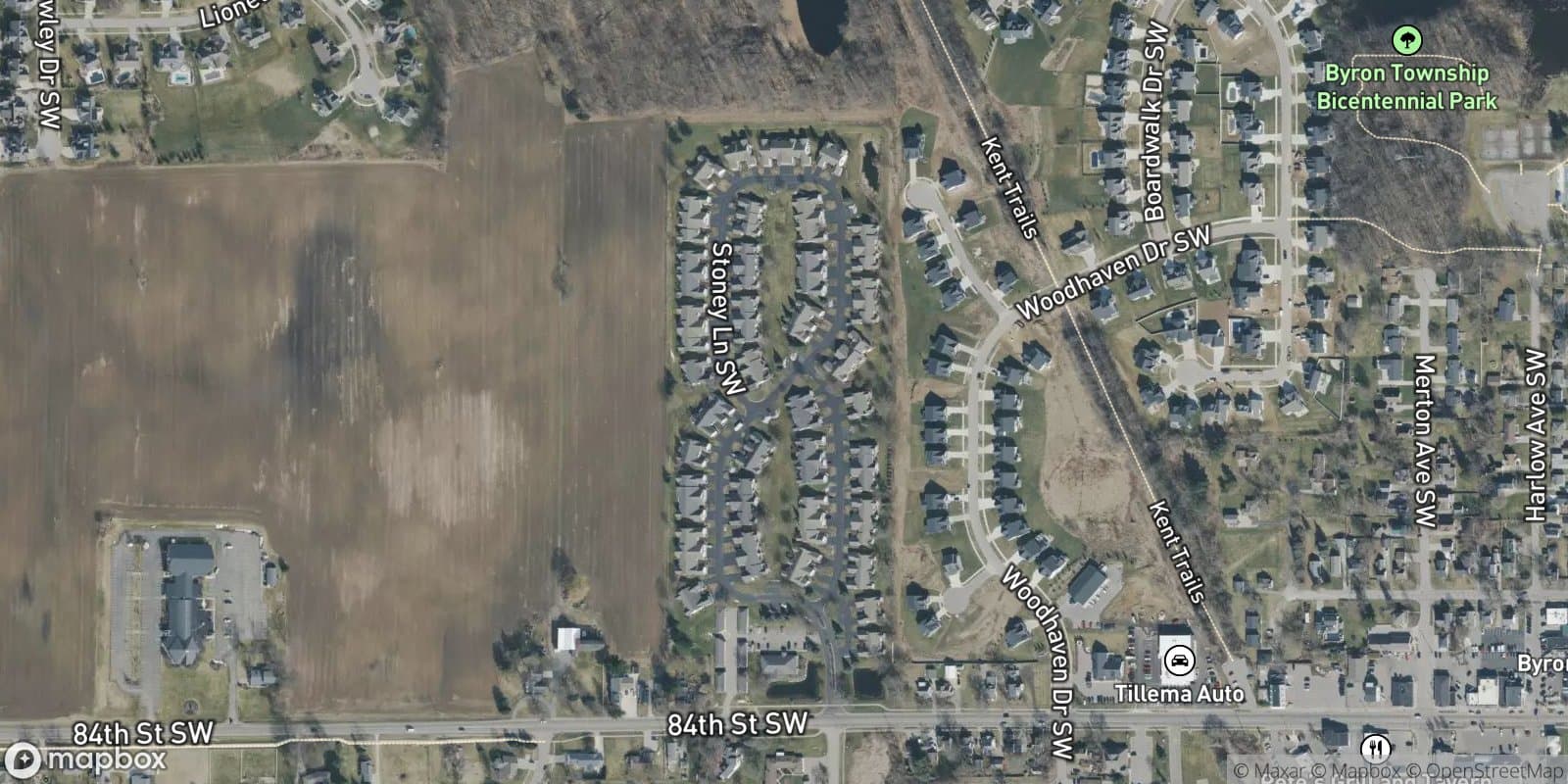 Ridge Stone Place — satellite view