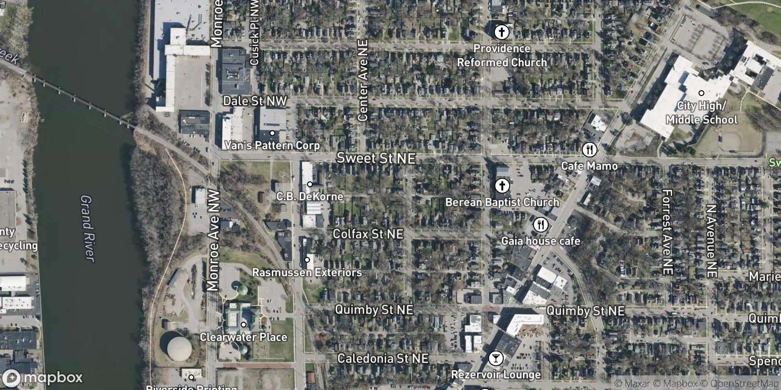 Sub. of Lot 102 Coit & Curtis Partition Plat — satellite view