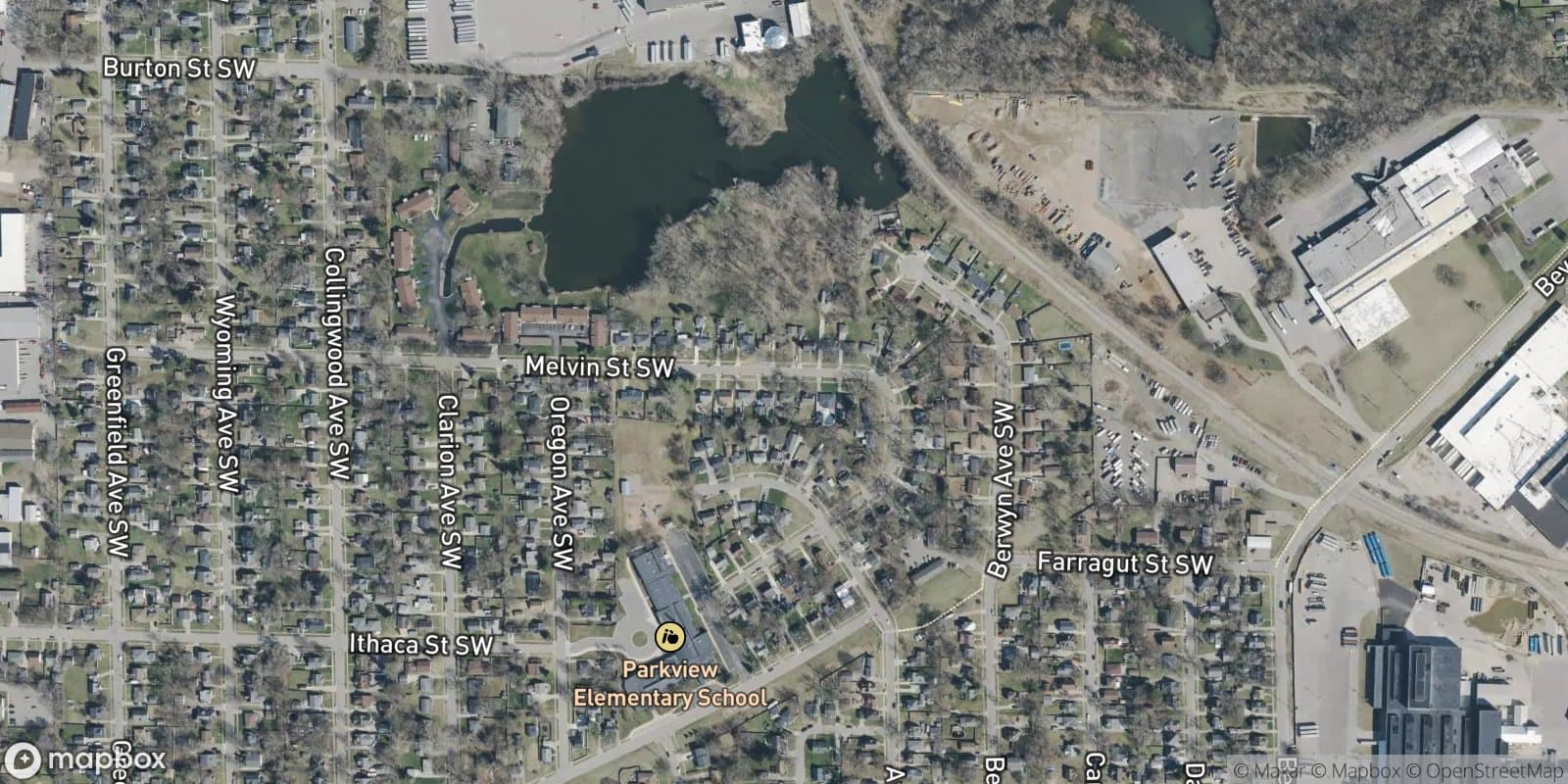 Battjes Plat of Wyoming Park — satellite view