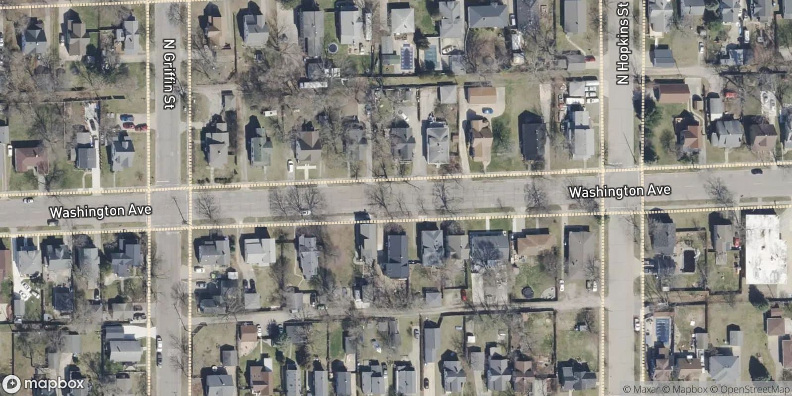 Hopkins Add — satellite view