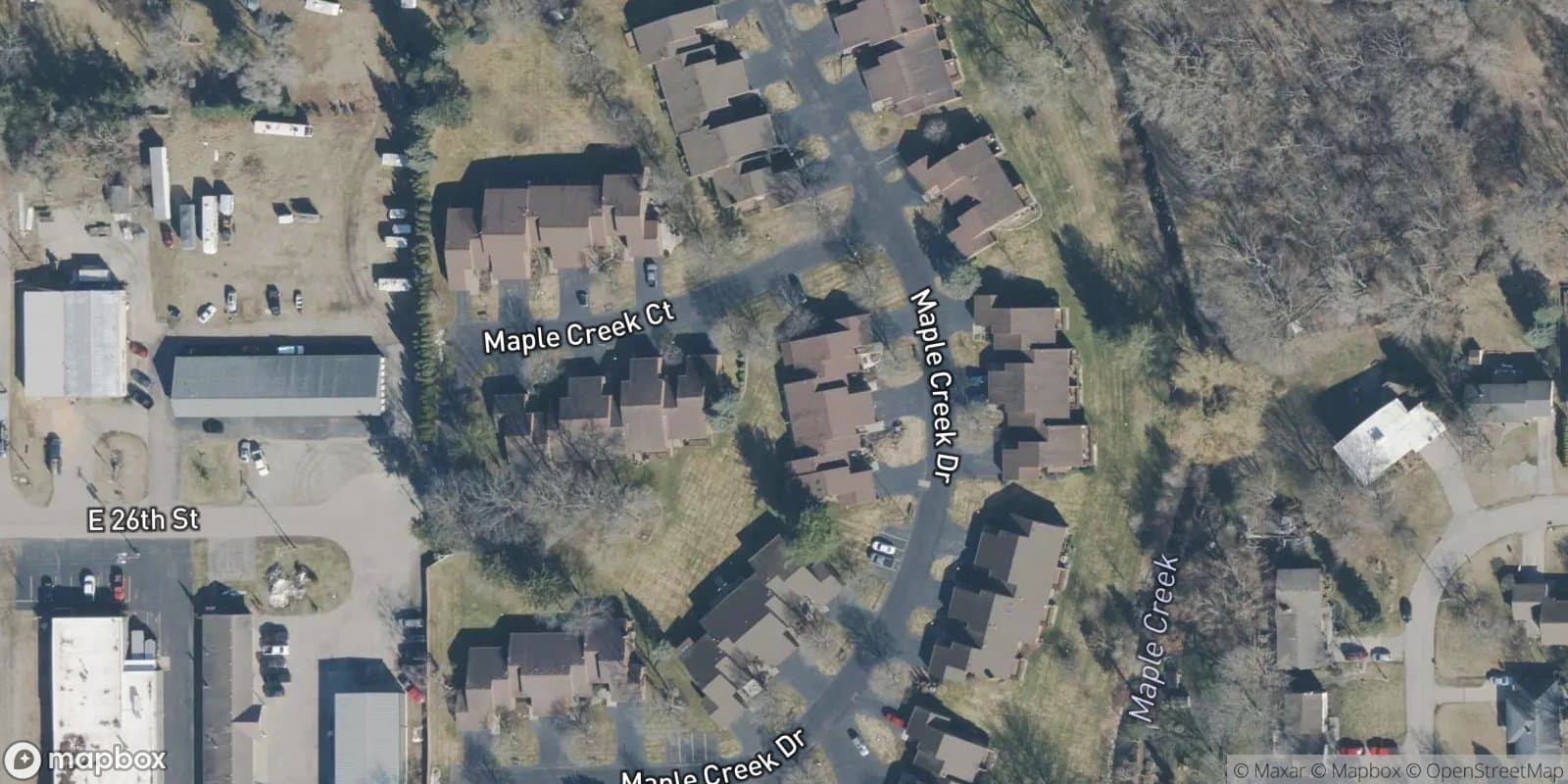 Maple Creek Condominium — satellite view
