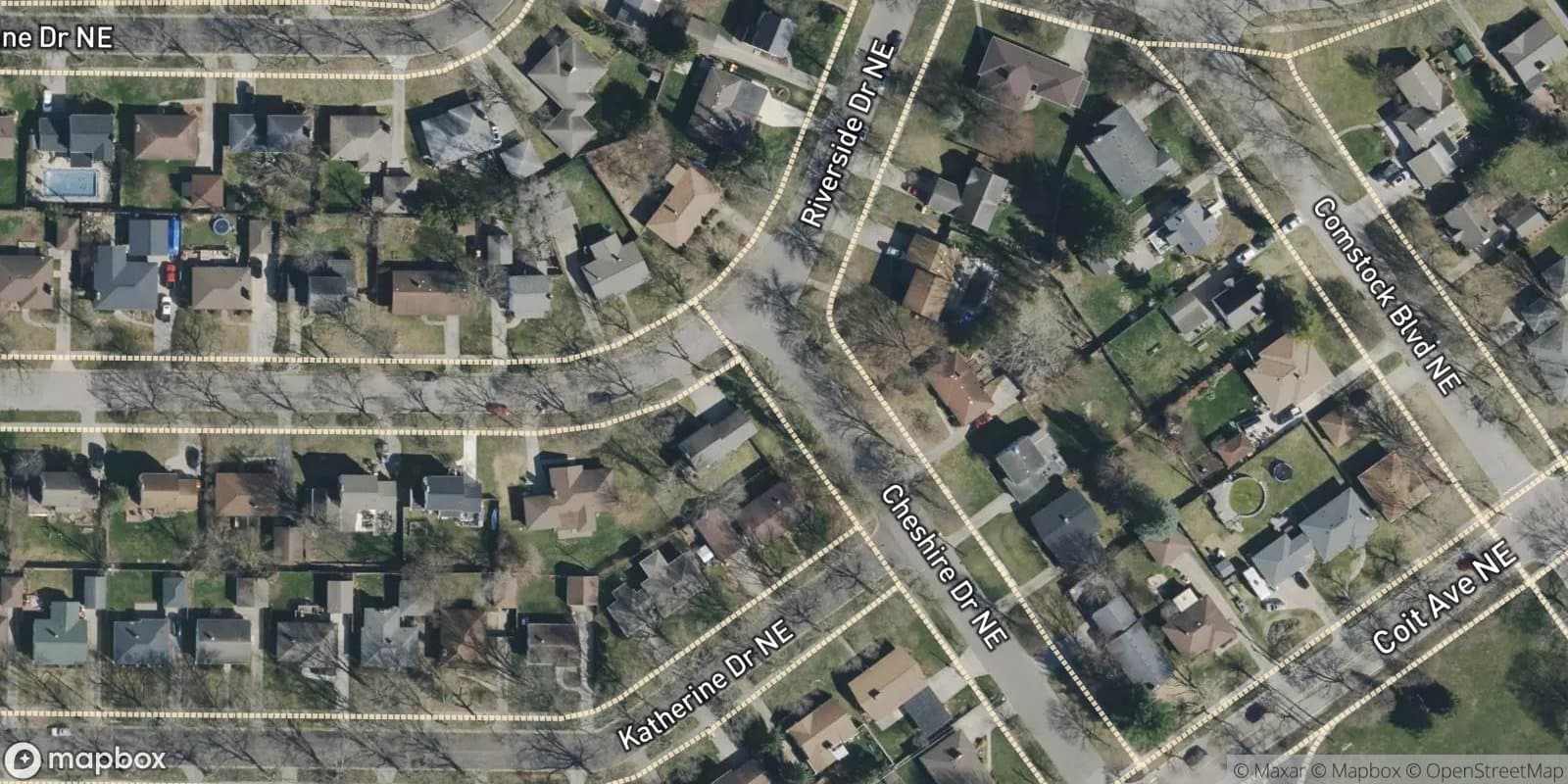 Riverside Terrace Add. No.2 — satellite view