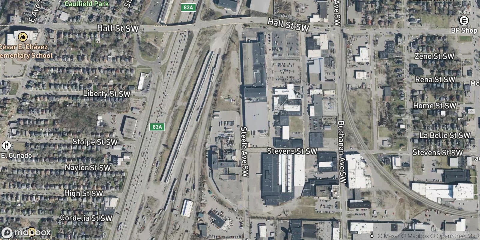 Wilder D. Stevens' Sub — satellite view