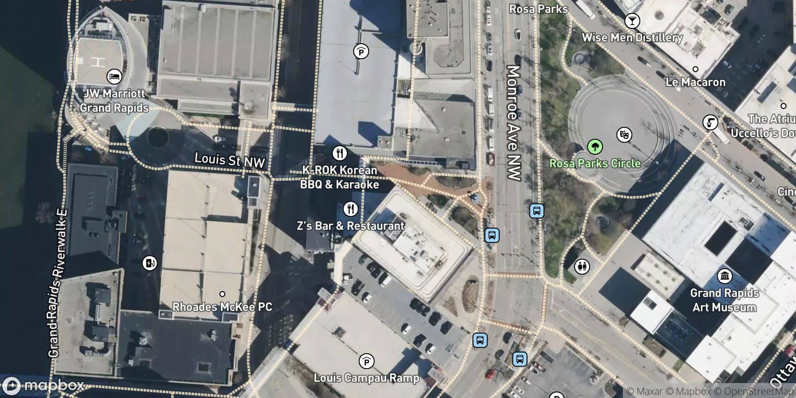 Extension of the Island Add — satellite view