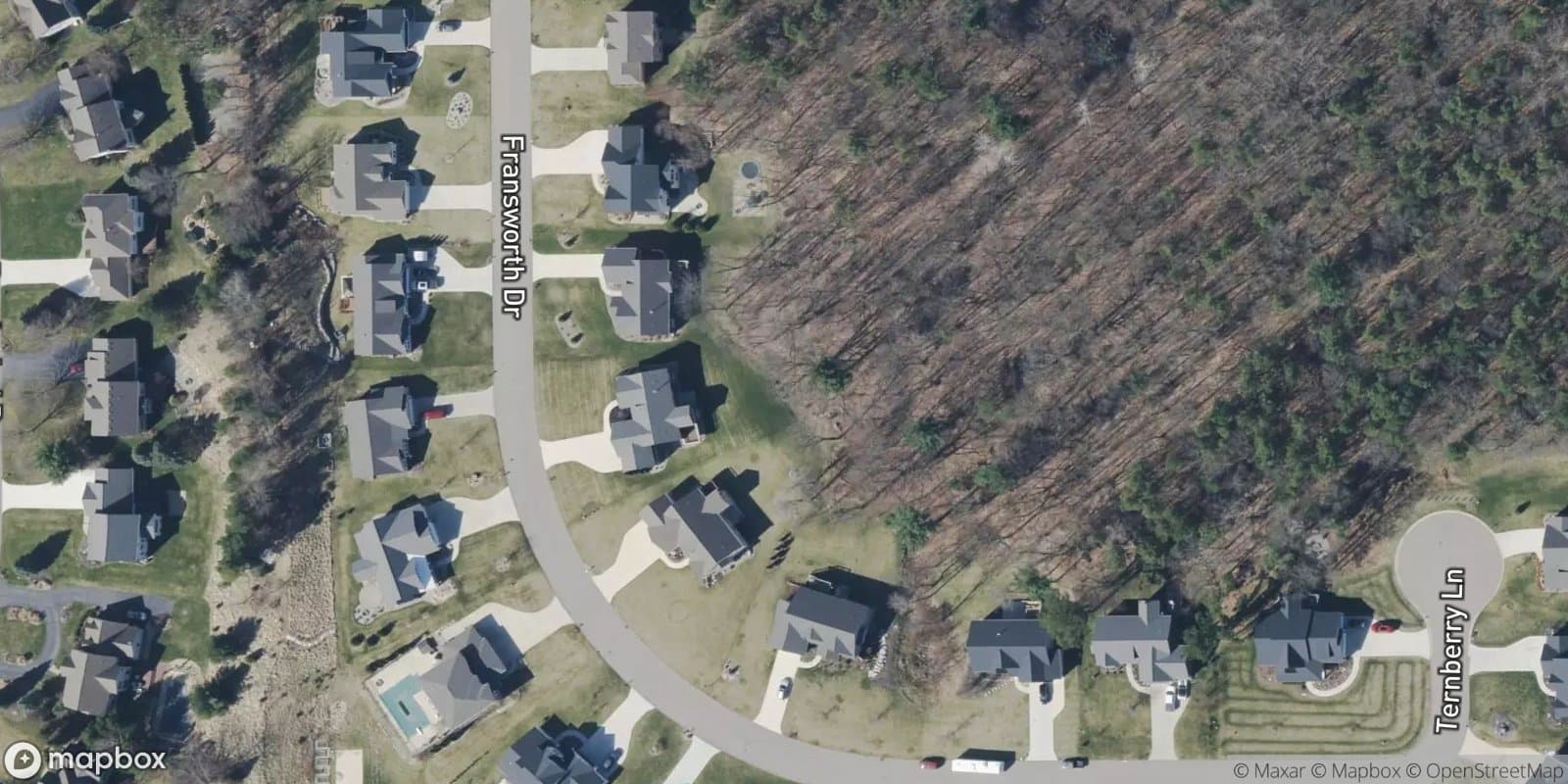 Timberline North — satellite view