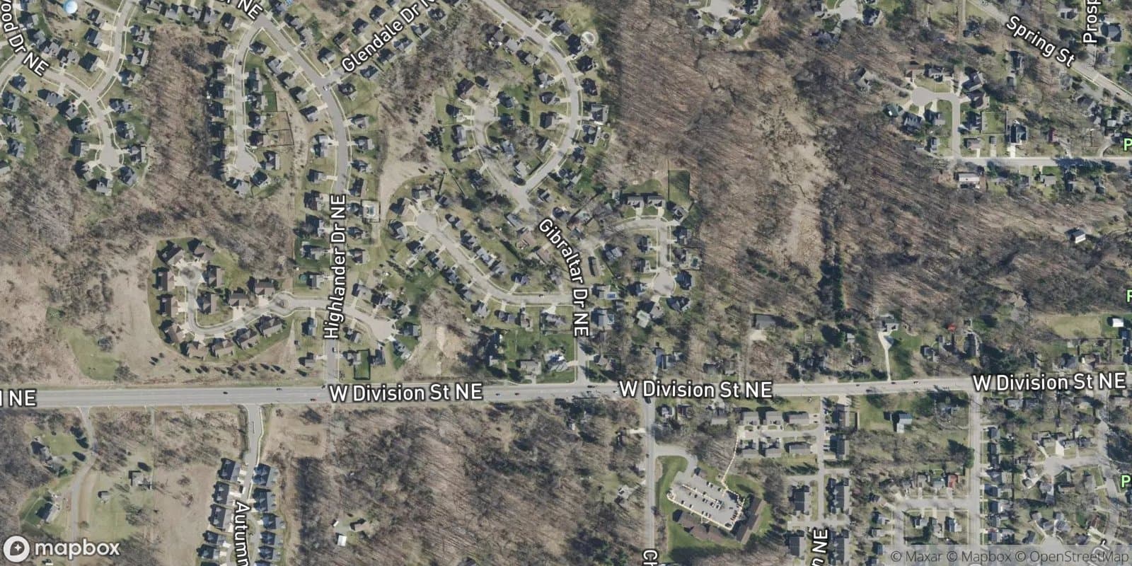 Rock View Estates — satellite view