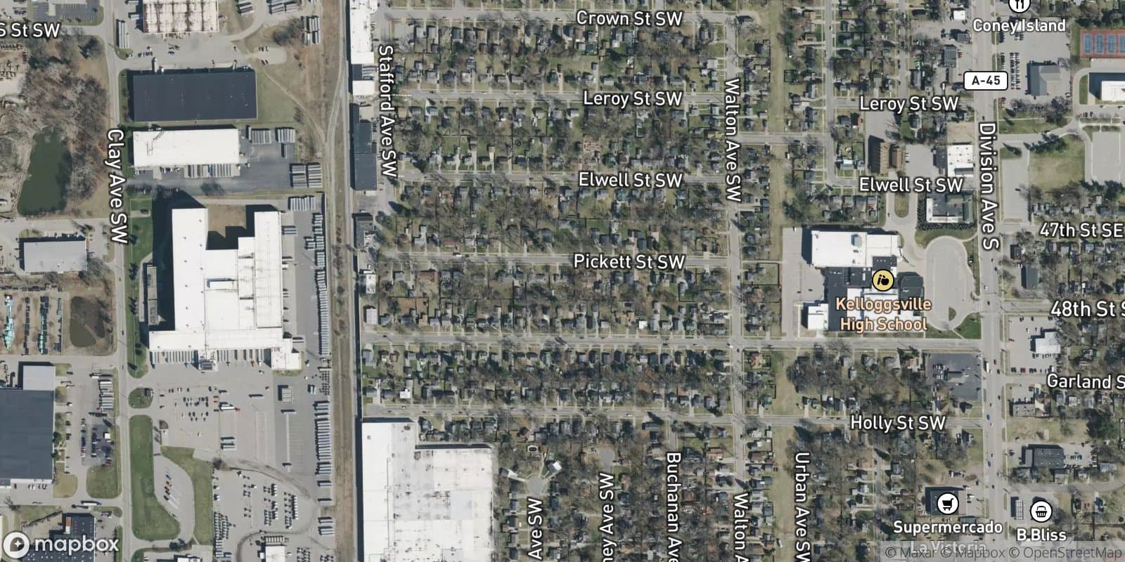 Darby Sharpsteen Plat — satellite view