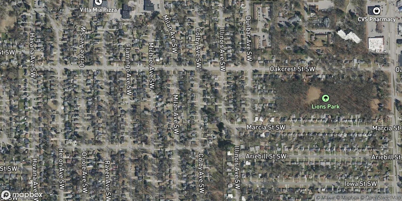 High-Park — satellite view