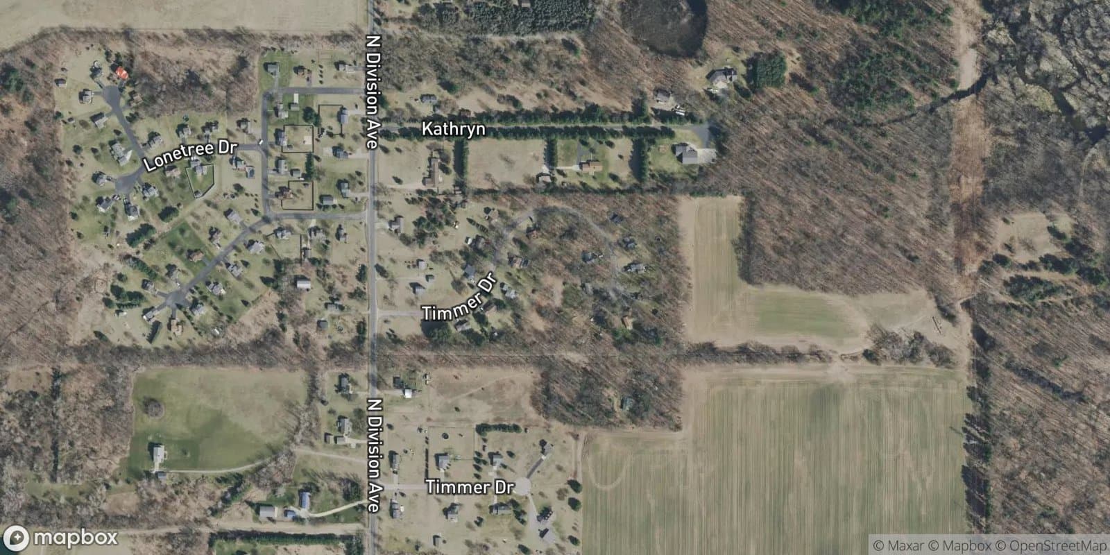 Timmer Woods — satellite view