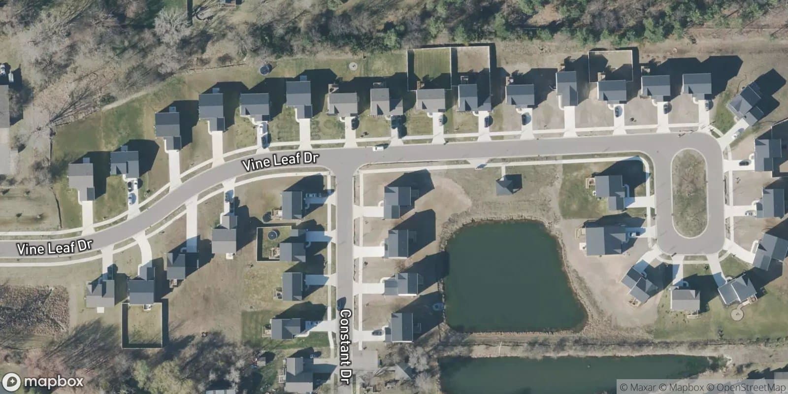 Maple Pond — satellite view