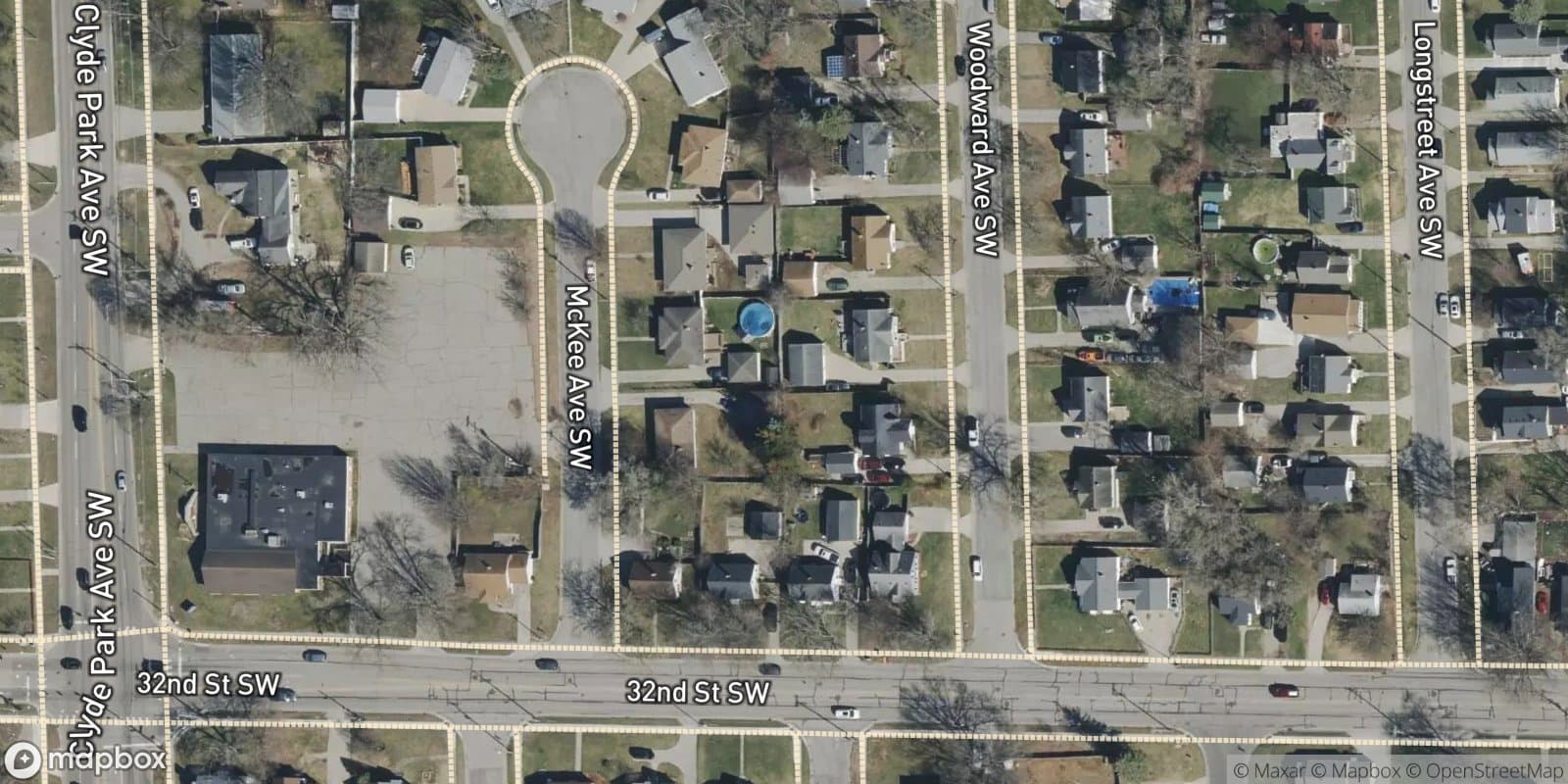 Coffman Plat — satellite view
