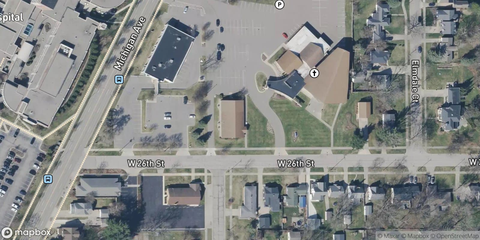Village of Harrington — satellite view