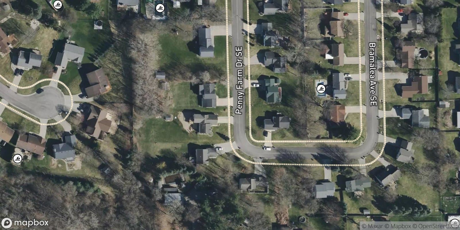 Falcon Point Estates — satellite view