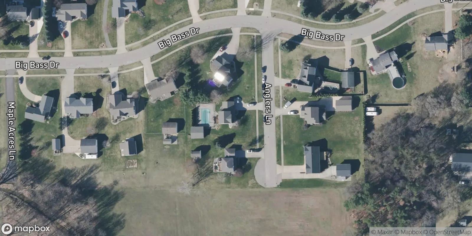 Bass Creek No 2 — satellite view