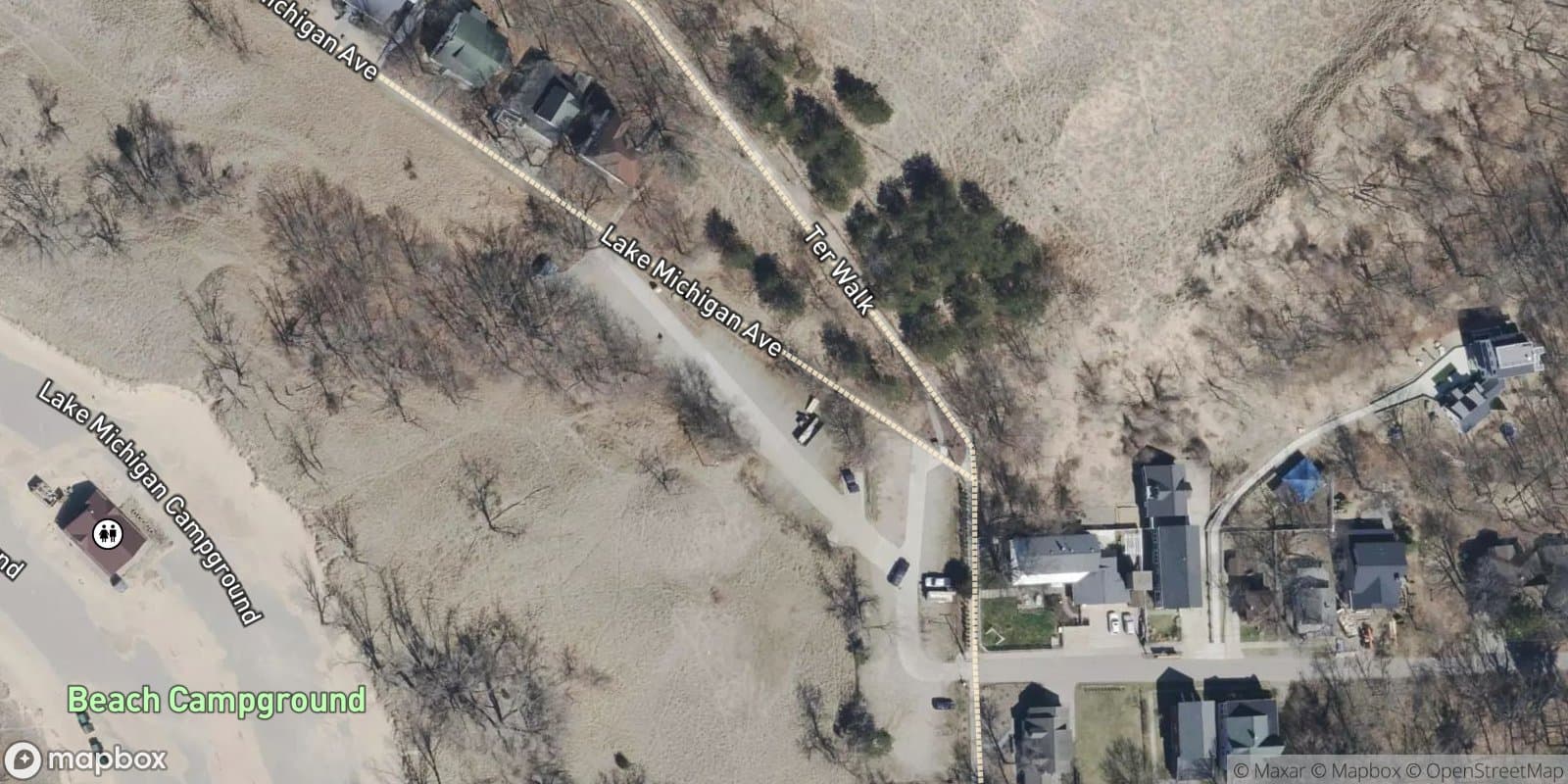 West Michigan Park — satellite view