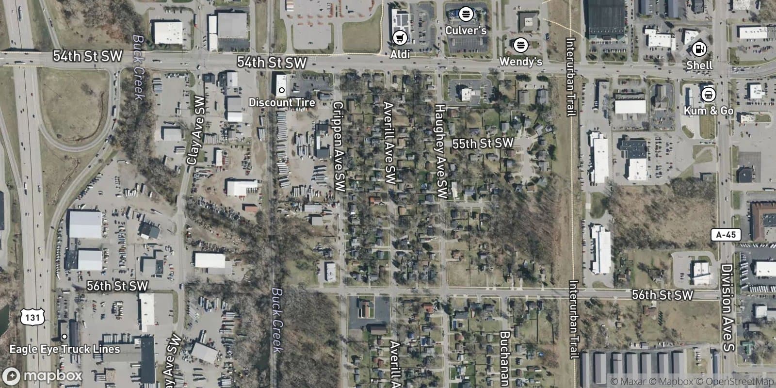 Lamar Plat — satellite view