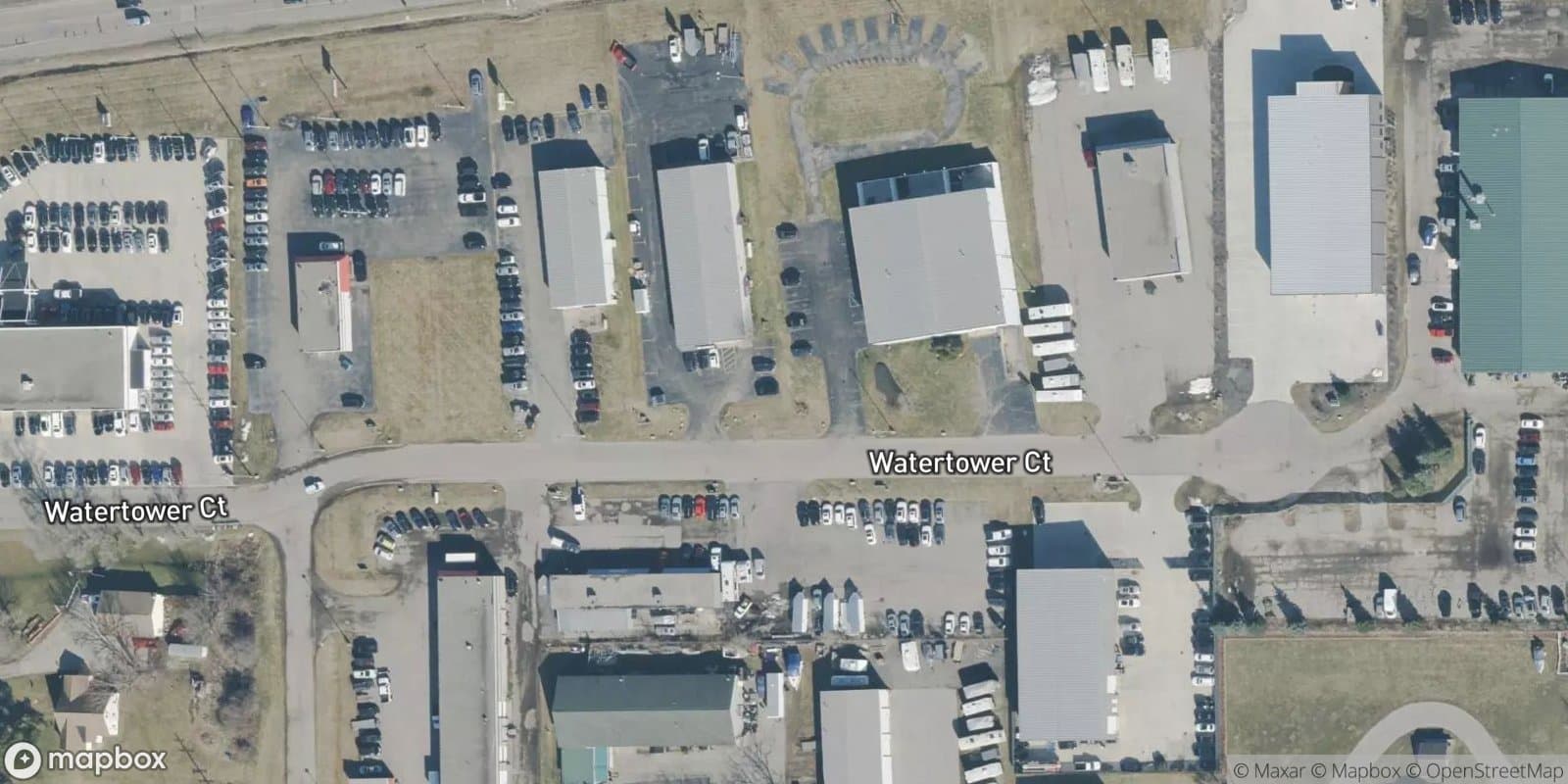 Water Tower Plaza Condos — satellite view