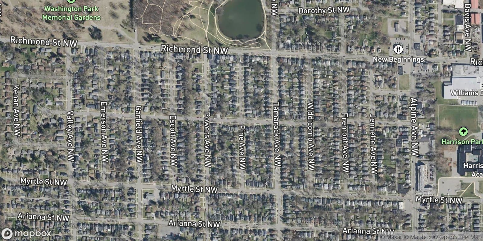 Cusick Bros. Add — satellite view