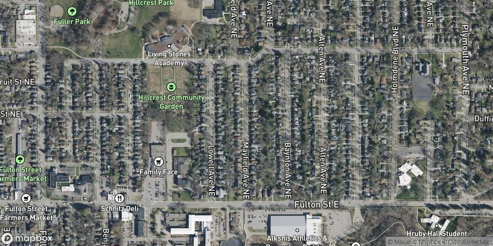 East Park Add. — satellite view