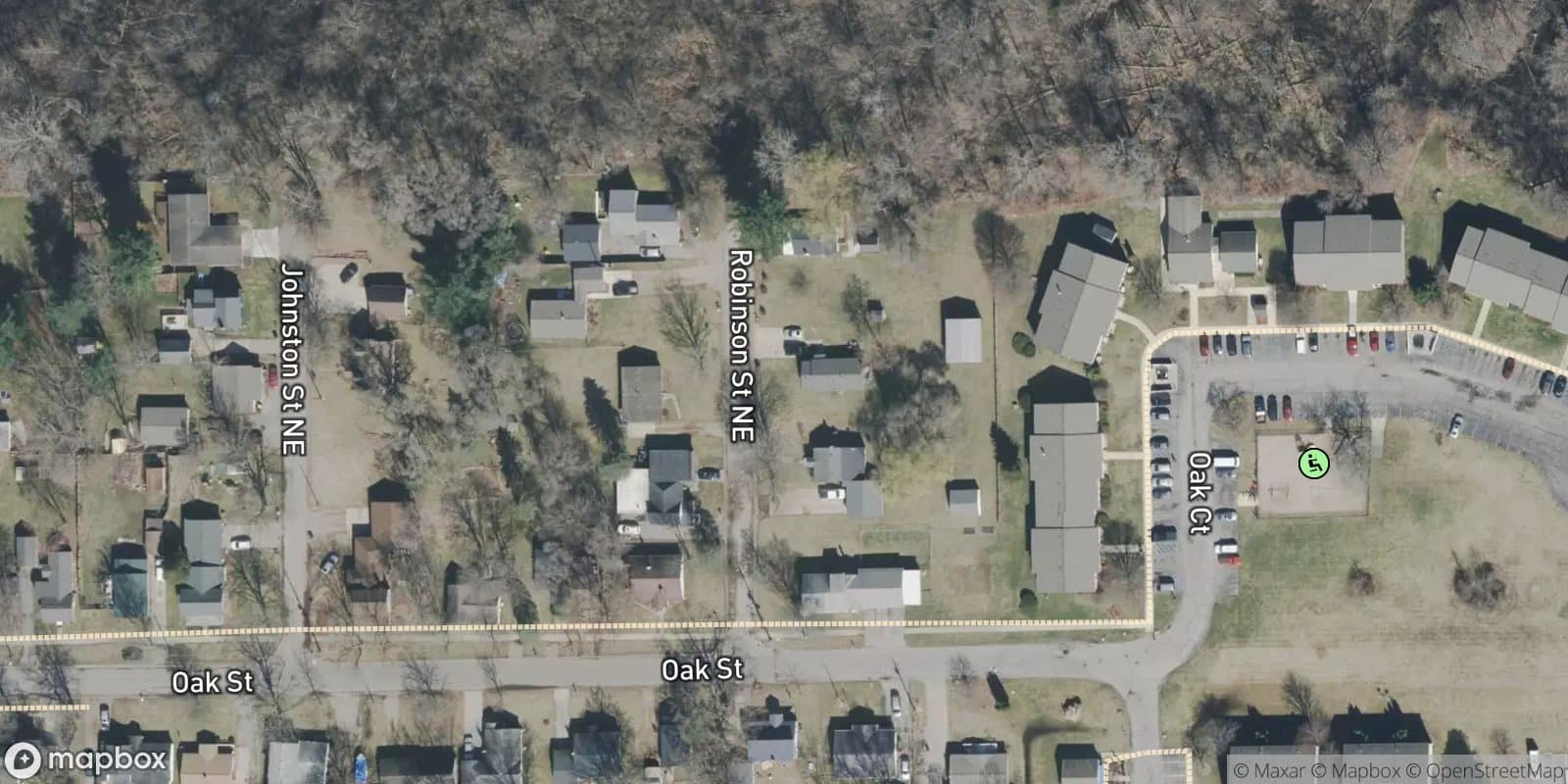 E.R. Robinson Plat — satellite view