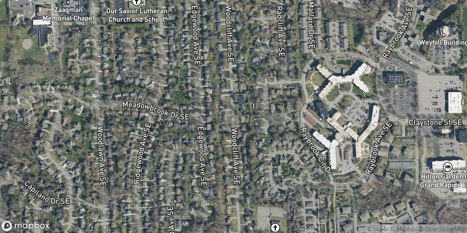 Town & Country — satellite view