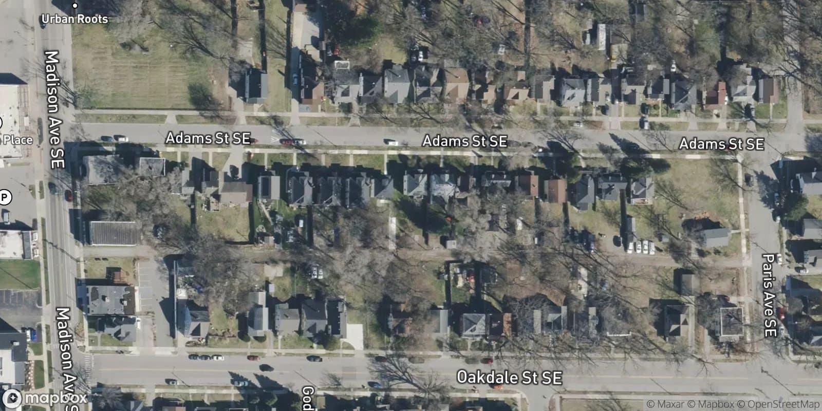 L.K. Rathbuns — satellite view