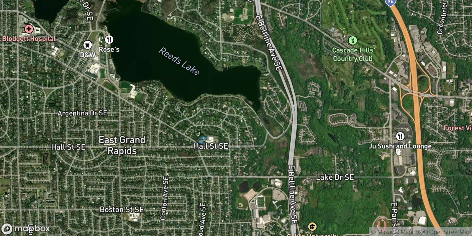 Woodcliff Park — satellite view