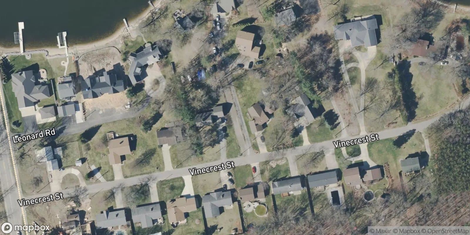Pine Circle Sub — satellite view