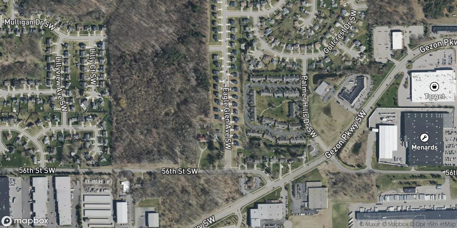 Greens of Wyoming No.2 — satellite view