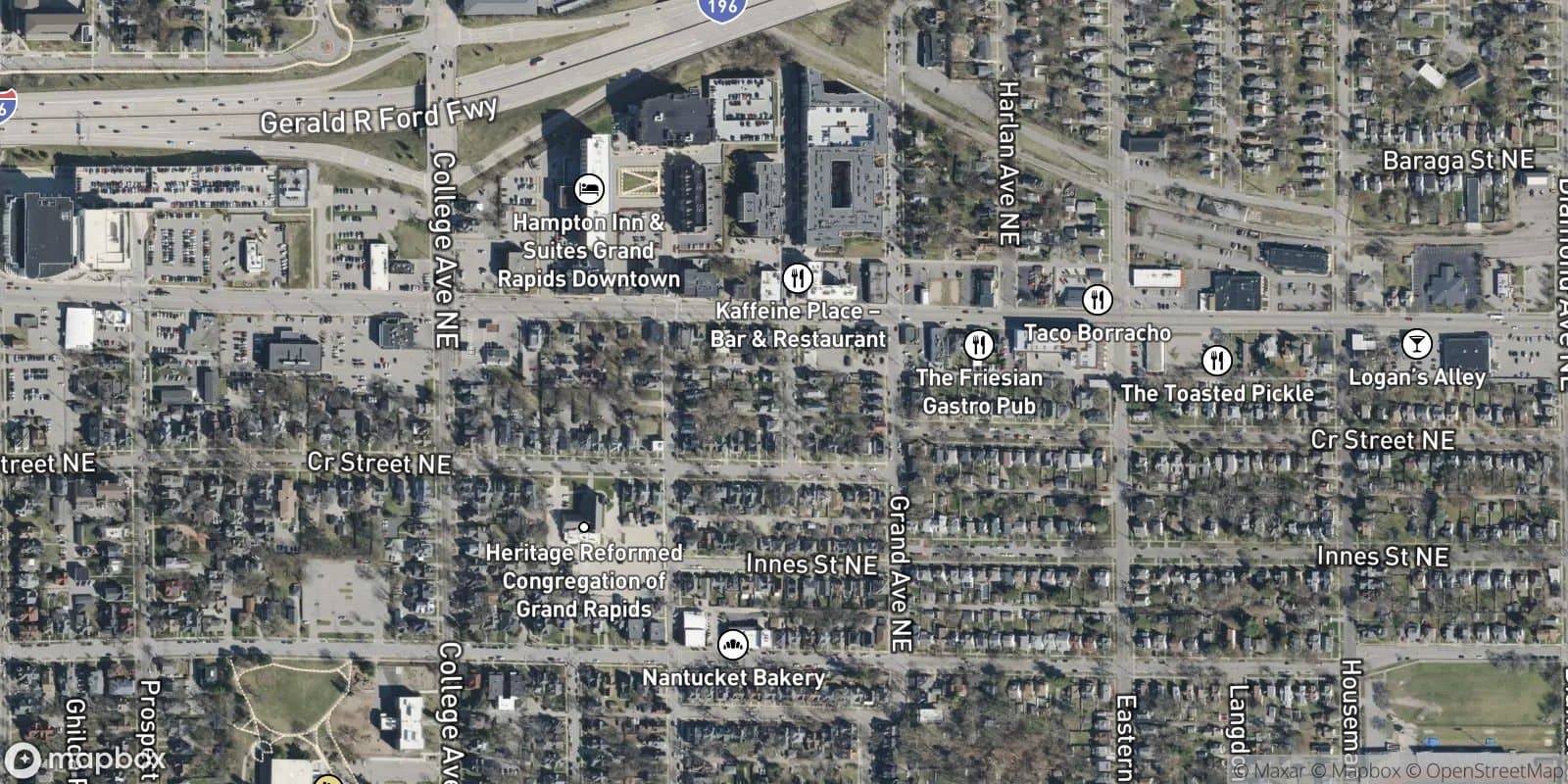 Coltons ("J. B.") Add. — satellite view