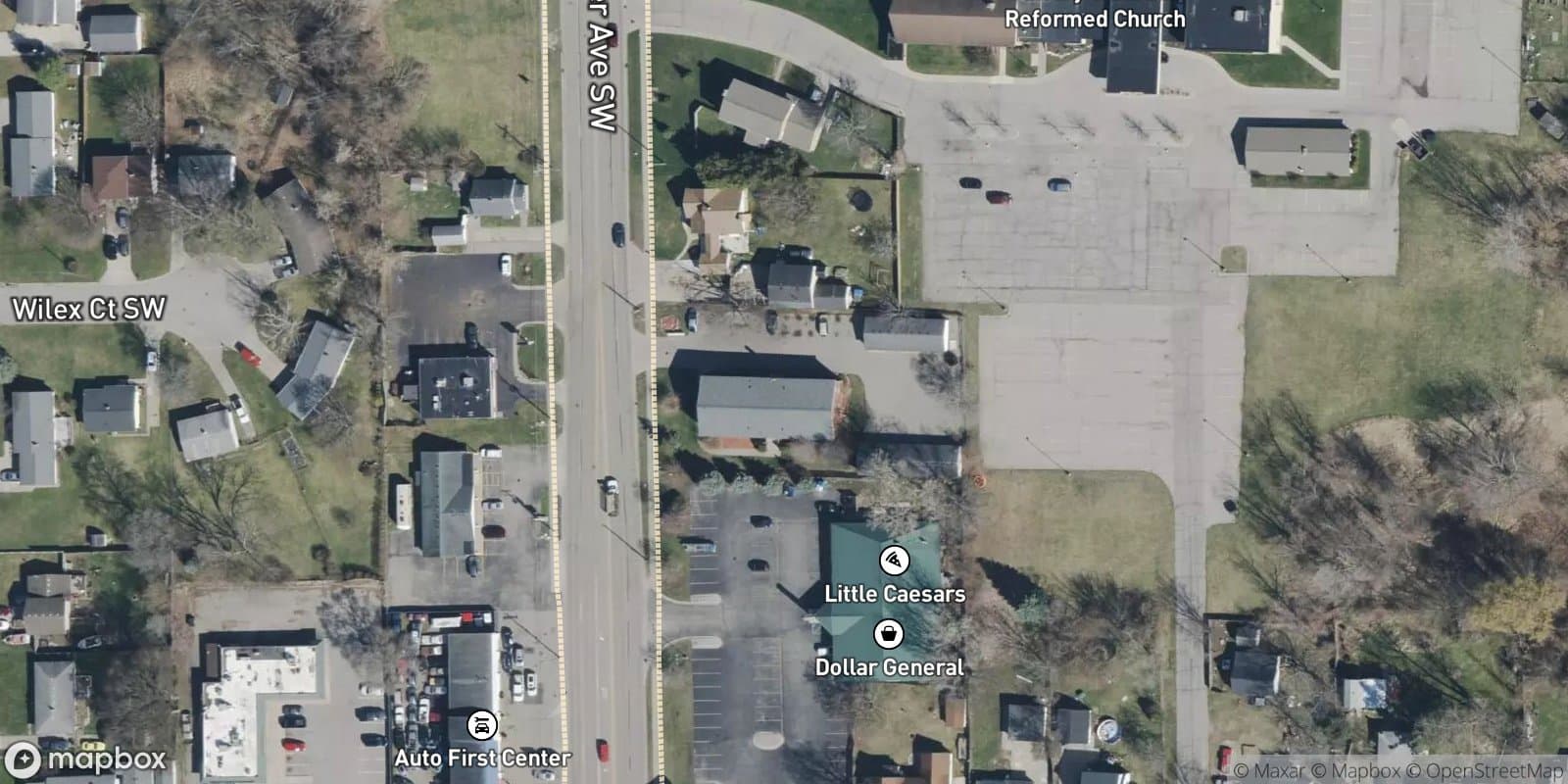 Westport Condominiums — satellite view