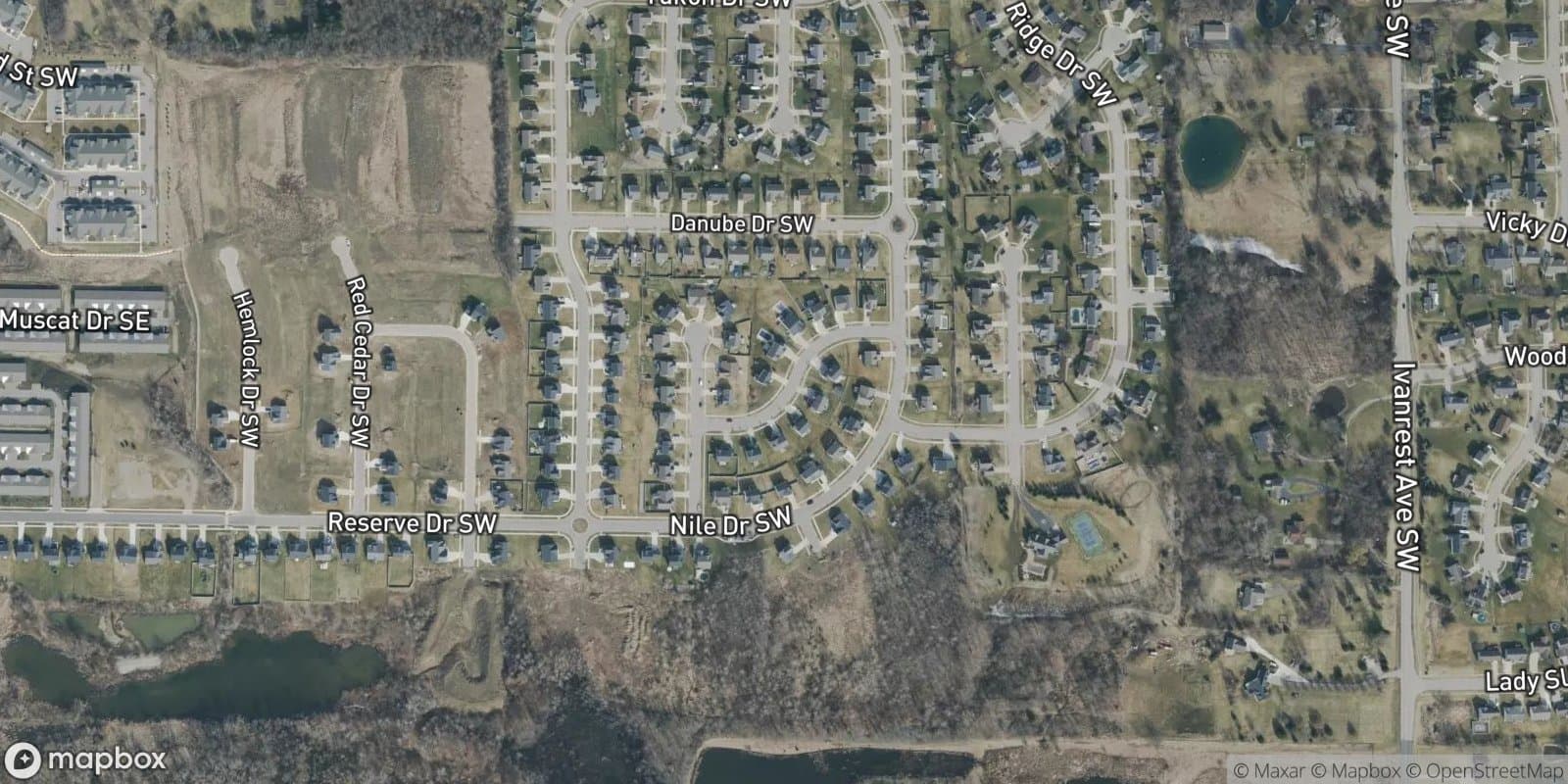 Rivertown Valley III — satellite view