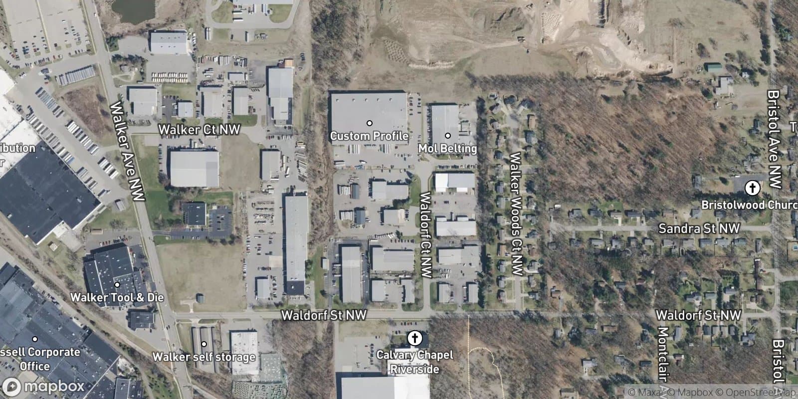 Waldorf Industrial Park — satellite view