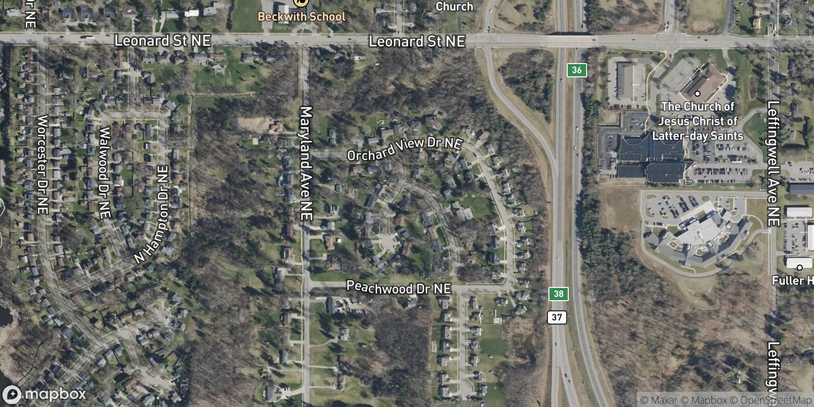 Old Orchard Estates — satellite view