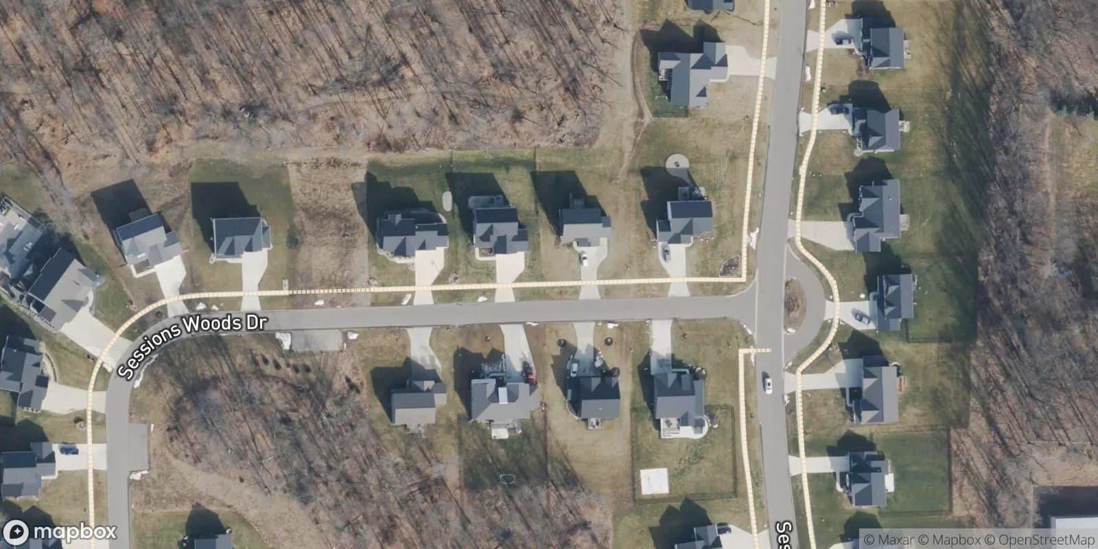 Sessions Woods — satellite view