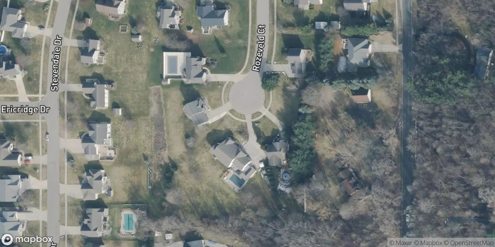 Rozeveld Court — satellite view